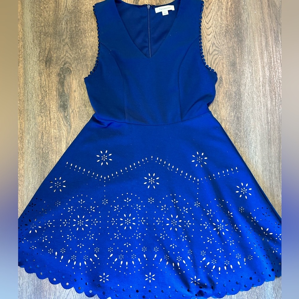 Francesca’s Navy Blue Dress